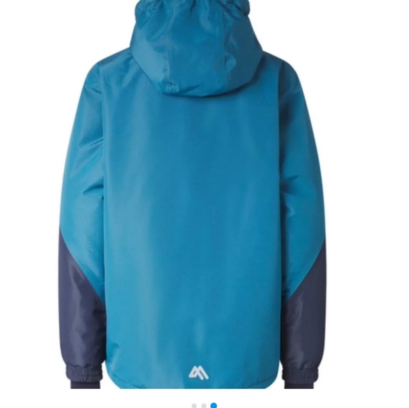 CRIVIT Kids Ski jacket in Petrol Abstract 134/140. Size 12/14 youth. NWT - Picture 3 of 13
